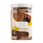 Knead Arabic Coffee With Cardamom & Molasses Crisps