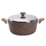 Saflon Pot Granite Steel Lid