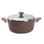 Saflon Pot Granite Steel Lid