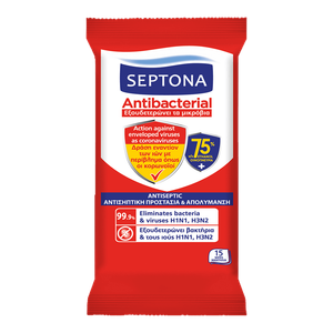 Septona Anti-bacterial Wipes With 75% Ethanol Wet Wipes