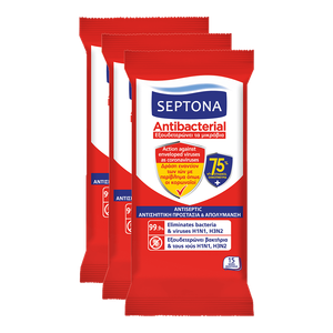 Septona Anti-bacterial Wipes With 75% Ethanol Wet Wipes