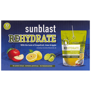SunBlast Grapefruit & Lime Rehydrate Vitamin Water