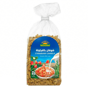 شوفان عضوي بالفراولة من أرض الطبيعة