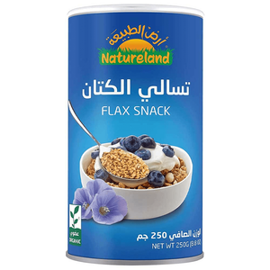 وجبة خفيف بالكتان العضوي من أرض الطبيعة