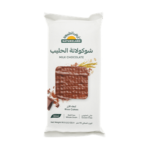 Natureland Organic Milk Chocolate Rice Cakes