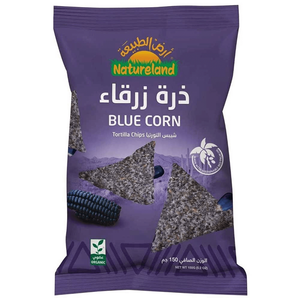 Natureland Organic Blue Corn Tortilla Chips