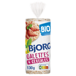 Bjorg Organic 4 Cereals Crackers