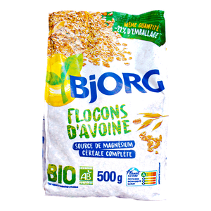 رقائق الشوفان العضوية من بيورج