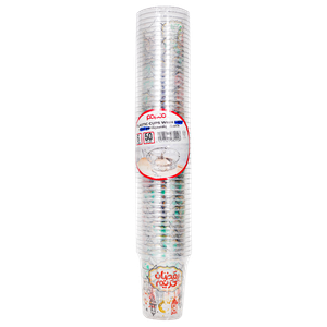 أكواب بلاستيكية شفافة من بابكو