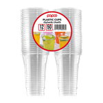 Papco Clear Plastic Cups