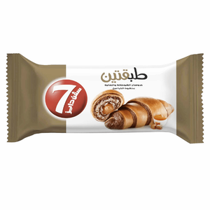 كرواسان الشوكولاتة والفانيليا بحشوة الكراميل من سڤن دايز