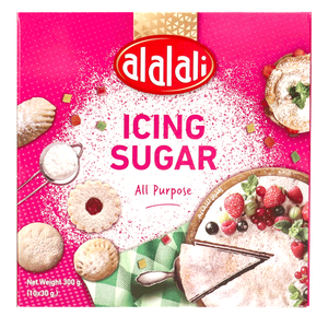 مسحوق السكر من العلالي