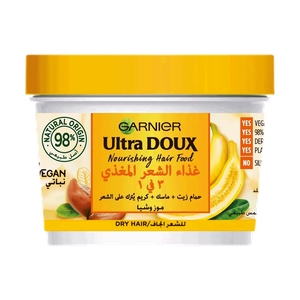 Garnier Ultra Doux Nourishing Banana 3 In 1 Hair Food for Dry Hair