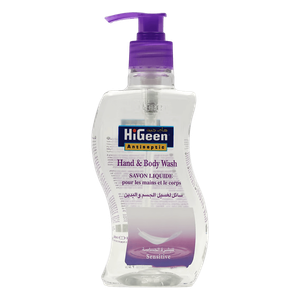 HiGeen Hand & Body Wash Sensitive