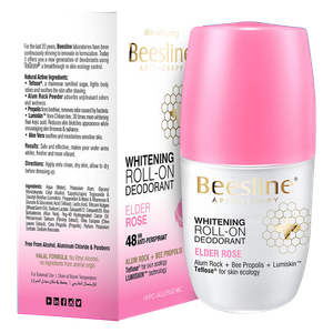 Beesline Elder Rose Whitening Roll-On Deodorant