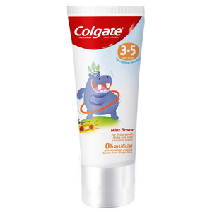 Colgate Kids Fluoride-Free Orange Toothpaste - (3-5 Years)