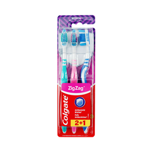 Colgate ZigZag Flexible Medium Toothbrush
