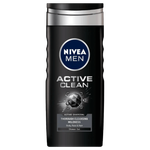 Nivea Active Clean Charcoal Shower Gel - Men