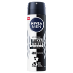 Nivea Black & White Invisible Deodorant Spary - Men