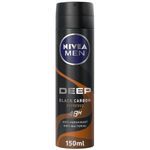 Nivea Deep Black Carbon Espresso Deodorant Spray - Men