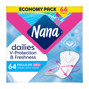 Nana Daily Fresh Scented Regular Sanitary Pads