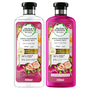 Herbal Essences Bio Renew White Strawberry & Mint Shampoo & Conditioner