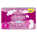Always Ultra Cotton Soft Long Sanitary Pads