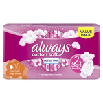 Always Ultra Cotton Soft Normal Sanitary Pads