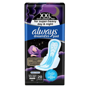 Always Dreamzz Large Maxi Thick Pads With Wings