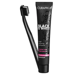 Curaprox Black Is White Whitening Toothpaste With Toothbrush