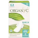 Organyc 100% Organic Cotton Sanitary Pads Overnight - 7 Pcs