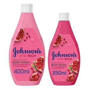 Johnson's Vita Rich Body Wash Pomegranate