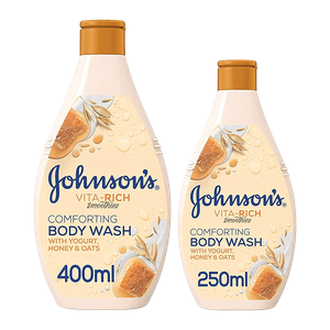 Johnson's Vita Rich Body Wash With Yoghurt & Honey Oat