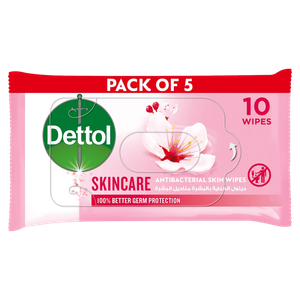 Dettol Rose & Sakura Blossom Anti-Bacterial Skincare Wipes