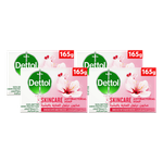 Dettol Skincare Anti-Bacterial Soap With Rose & Sakura Blossom Scent