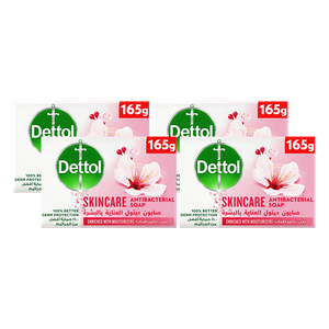 Dettol Skincare Anti-Bacterial Soap With Rose & Sakura Blossom Scent