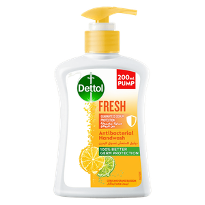 غسول اليدين المنعش المضاد للبكتيريا برائحة الليمون وزهر البرتقال من ديتول