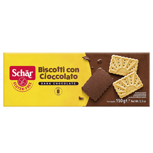 Schär Gluten Free Biscotti Con Cioccolato Biscuit