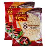 Cantina Maria Whole Wheat Tortillas - Medium