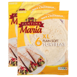 Cantina Maria Plain Soft Tortillas - XL