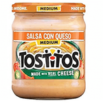 Tostitos Medium Spicy Chunky Salsa Con Queso Dip