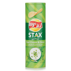 Lay’s Stax Sour Cream & Onion Potato Chips