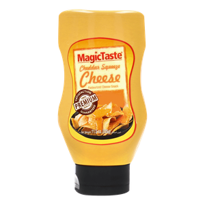 صلصة شيدر سكويز بالجبنة من ماجيك تيست