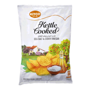 Kitco Kettle Cooked Chips Sea Salt & Cider Vinegar