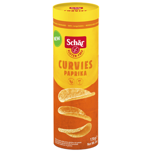 Schär Gluten Free Curvies Paprika Chips
