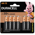 Duracell Battery AA 12 50% Power
