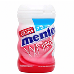 Mentos Pure Fresh White Strawberry Gum