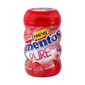 Mentos Pure Fresh Strawberry Gum