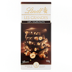 لوح شوكولاتة غامقة بالبندق من ليندت