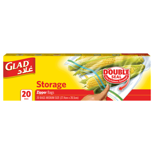 Glad Zipper Storage Bag